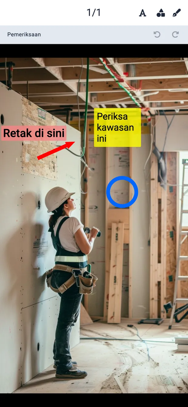 Tangkapan skrin Rapporta
